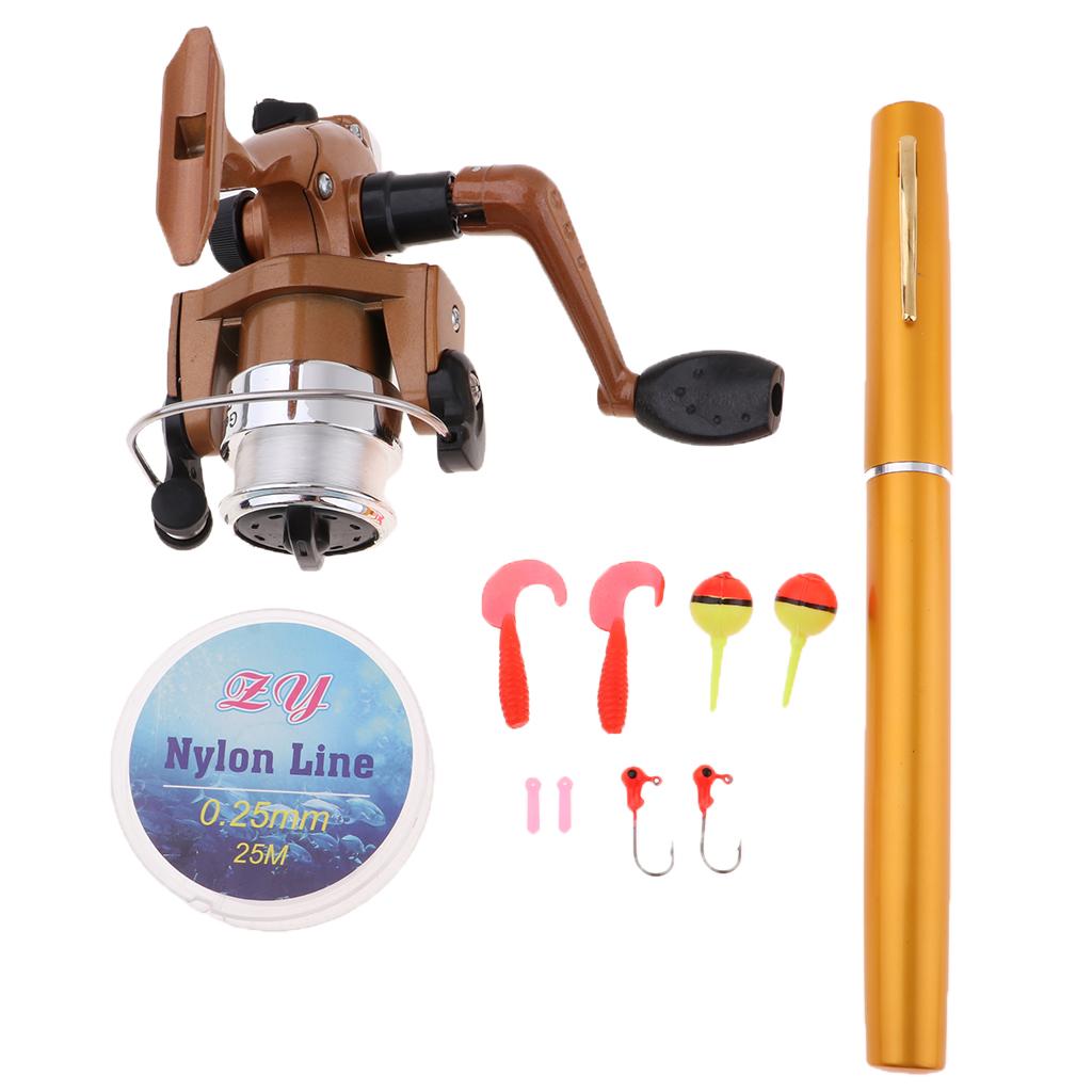 Mini Portable Pocket Fishing P - Fishing Rod Spinning review and price