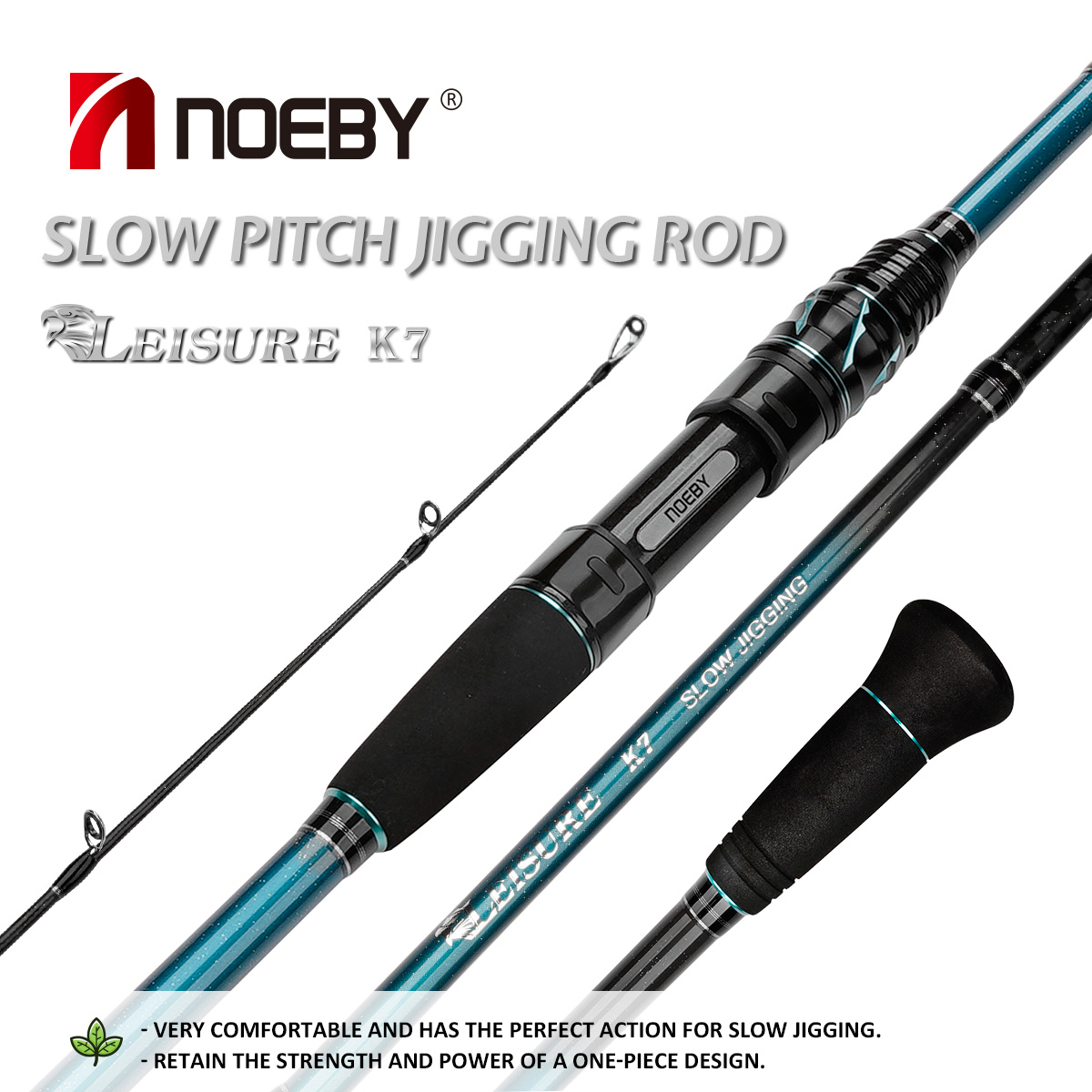 NOEBY K7 Slow Pitch Jigging Ro - Fishing Rod Surf review and price
